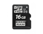 Memory card Goodram SDmicro 16GB + SD adapter 100MB / s Class 10 / UHS-I