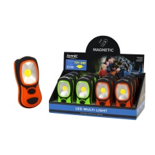 LED flashlight / work light + batteries 3XAAA, 130lm