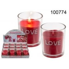 Свеча LOVE 7х6см