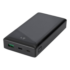 Battery bank Deltaco PB-C1000 20000mAh, 1xUSB-C, 1xUSB-A, QuickCharge 3.0, black