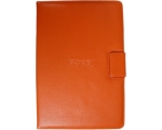 Smartphone case universe.7 &quot;, imitation leather, orange EOL