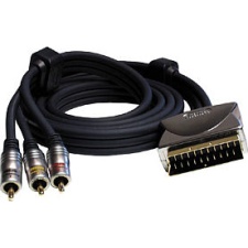 Profigold PGV522 Scart-3xRCA 1.5m EOL