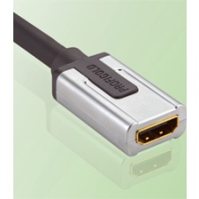 Profigold PROD1300 adapter HDMI pesa - DVI otsik 0,27m EOL