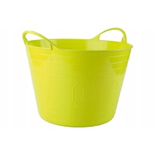 Soft bucket 26L, lime green