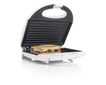 Sandwich and panini grill 750W, white