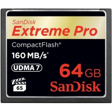 Sandisk Compact Flash Ext Pro 160MB / s 64GB