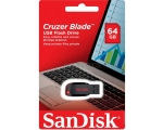 Mälupulk Sandisk Cruzer Blade 64GB, USB 2.0