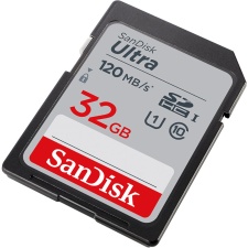 Memory card Sandisk SD Ultra 32GB, 120MB/s, Class 10