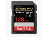 Mälukaart SD Extreme Pro 128GB 300/90 MB/s Class10 / V30 / UHS-I / U3
