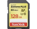 SanDisk Secure Digital Ext Plus HC 128 ГБ (80 МБ / с, UHS1, класс 10) EOL