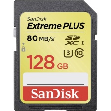 SanDisk Secure Digital Ext Plus HC 128GB (80MB / s, UHS1, Class 10) EOL