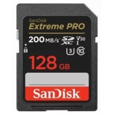 Memory card Sandisk SD Ext Pro 128GB 200/90 MB/s Class10 / V30 / UHS-I / U3