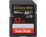 SanDisk SD Extreme Pro 32GB 100/90MB/s, V30, Class 10, UHS-I, U3