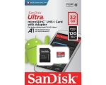 Memory card Secure Digital micro Ultra Android 32GB + SD adapter 120MB / s A1 / Class 10 / UHS-I