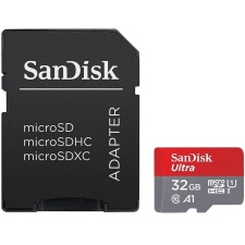 Mälukaart Sandisk microSD Ultra Android 32GB + SD adapter 120MB/s A1/Class 10/UHS-I