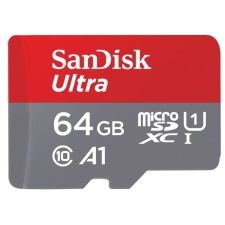 Memory card Secure Digital micro Ultra Android 64GB + SD adapter 120MB / s A1 / Class 10 / UHS-I