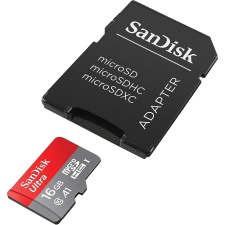 EOL Карта памяти Secure Digital micro Ultra Android 16GB + SD адаптер 98MB/s A1/Class 10/UHS-I EOL