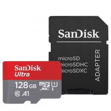 Memory card Secure Digital micro Ultra Android 128GB + SD adapter 100MB / s A1 / Class 10 / UHS-I