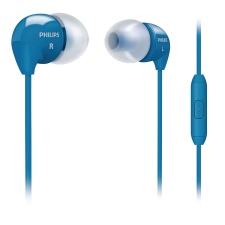 Мембранная гарнитура Philips SHE3595, синяя / белая TELL