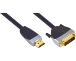 Premium SVL1110 HDMI otsik - DVI-D otsik 10.0m EOL