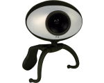 Веб-камера Sweex 0.3MP, черная / серебристая, EOL