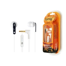 Tomig headphones for mobile Mobile, white