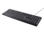 Keyboard USB Deltaco, NOR, black