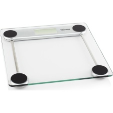 Tristar bathroom scale electronic, max 150kg, transparent