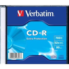 Verbatim CD-R 80 мин 700MB52x тонкий сингл