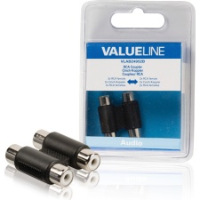 Valueline VLAB24952B 2xRCA socket - 2xRCA socket EOL