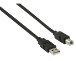 Valueline VLCB60100B20 Разъем USB A — разъем B, 2 м EOL