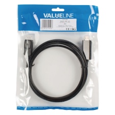 Valueline VLCP37100B20 DisplayPort Nozzle - HDMI Nozzle, 2m EOL