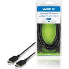 Valueline VLVB34000B20 HDMI A otsik - otsik 1.4 2m EOL