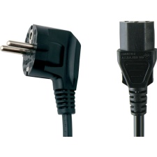 Valueline VML1012EC Power cable for PC with EC plug 3P IEC 320 socket 2m EOL