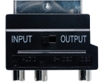 Valueline VVP765 Adapter SCART socket - 3xRCA / SVHS socket EOL