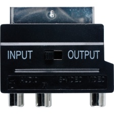 Valueline VVP765 Adapter SCART socket - 3xRCA / SVHS socket EOL