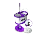 Floor cleaning set with 2 spare mops, Rotary MOP YORK PRESTIGE