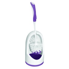 Toilet brush with extra bristle base LUX YORK PRESTIGE