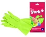 York Supreme rubber gloves, size M, ALOE VERA