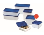 Freezer boxes &quot;Trio&quot; 0.75 l, 3pcs, with lid
