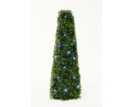 Shrub pyramid 60cm, with 50 white LED lights, power supply, indoor / outdoor IP44