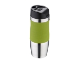 Thermo mug 400ml rv Olive-silicone coating,