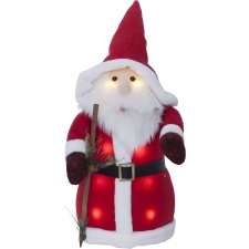 EOL Dekoratsioon Suur Päkapikk 38cm. 8 LED tuld, pataretoide 3xAA, IP20