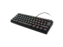 Klaviatuur mängurile Deltaco Gaming 60% mehhaaniline, brown lülitid, USB, RGB, Nordic