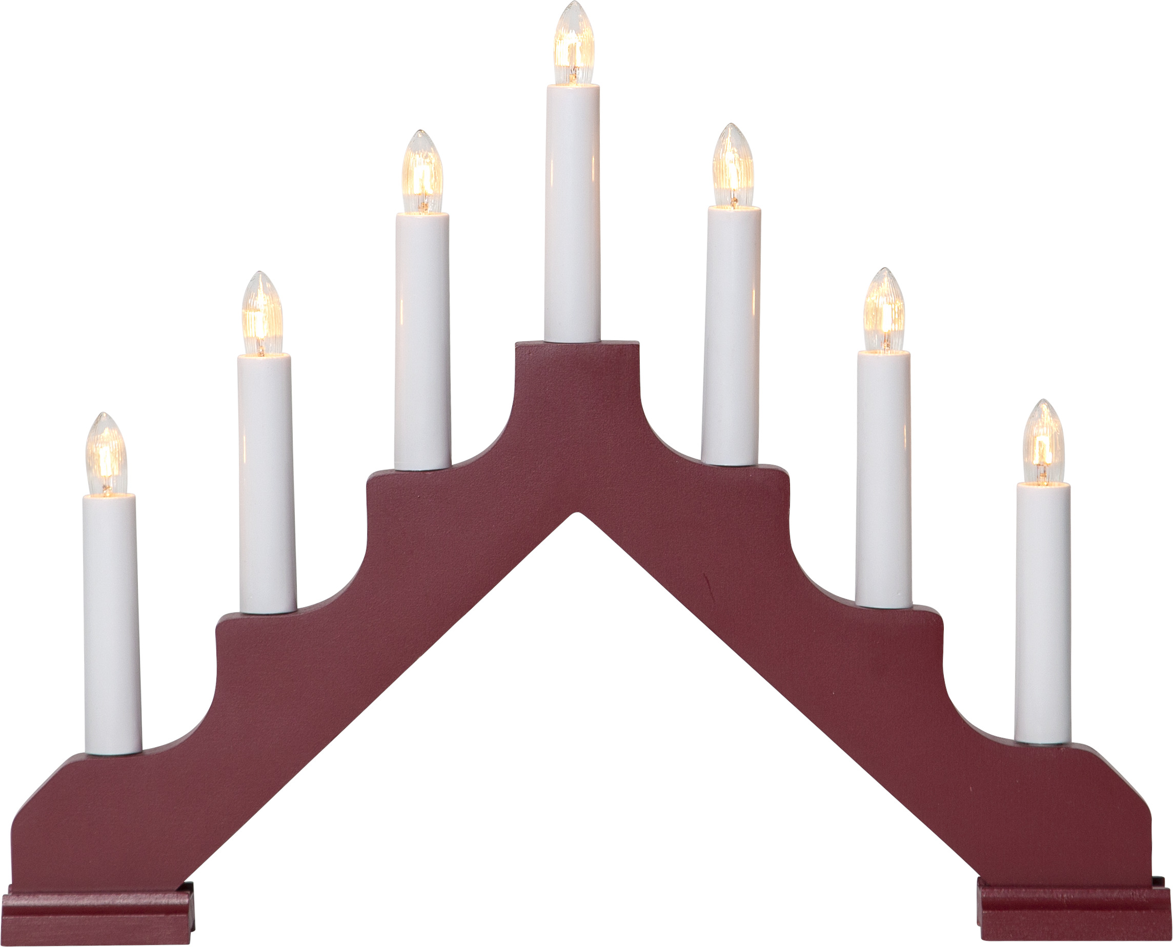Advent candlestick ADA, 7XE10 light, red